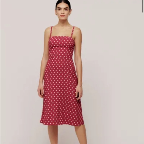 Reformation Dresses & Skirts - Reformation Afternoon Dress in Campari *NEW*